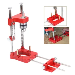 Woodworking Drill Locator Drilling Jig Punch Locator Holder Drill Guide Fixture Scale Positioner Drill Guide Dowel Jig Puncher