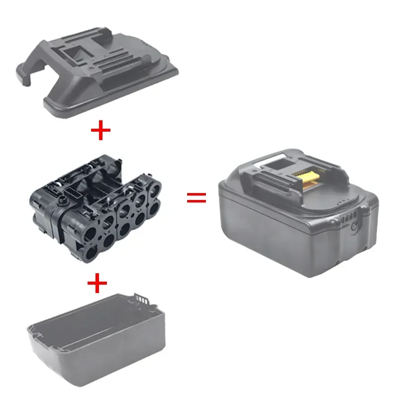 BL1830 Li-ion Battery Box Nesting 10 Cell Battery Holder Combination Fixing Bracket For Makita 18V BL1860 Shell Housings - view 6