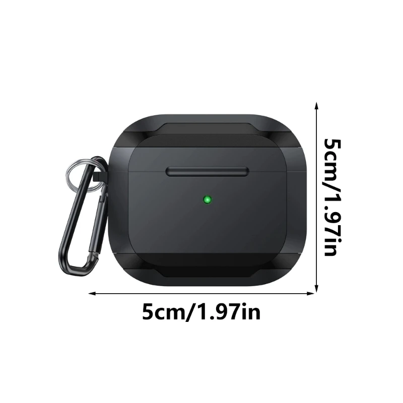 Обновленный силиконовый чехол с дизайном полного доступа, сумка для хранения вкладышей, защитный чехол для наушников, простая