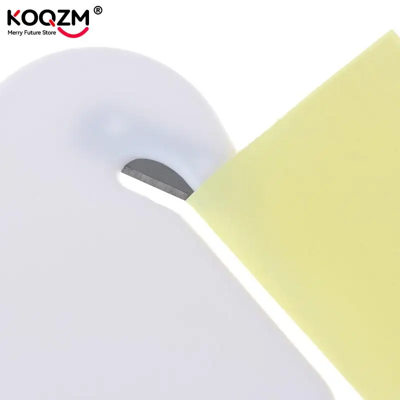 1Pc Plastic Mini Letter Knife Mail Envelope Opener Safety Paper Guarded Cutter