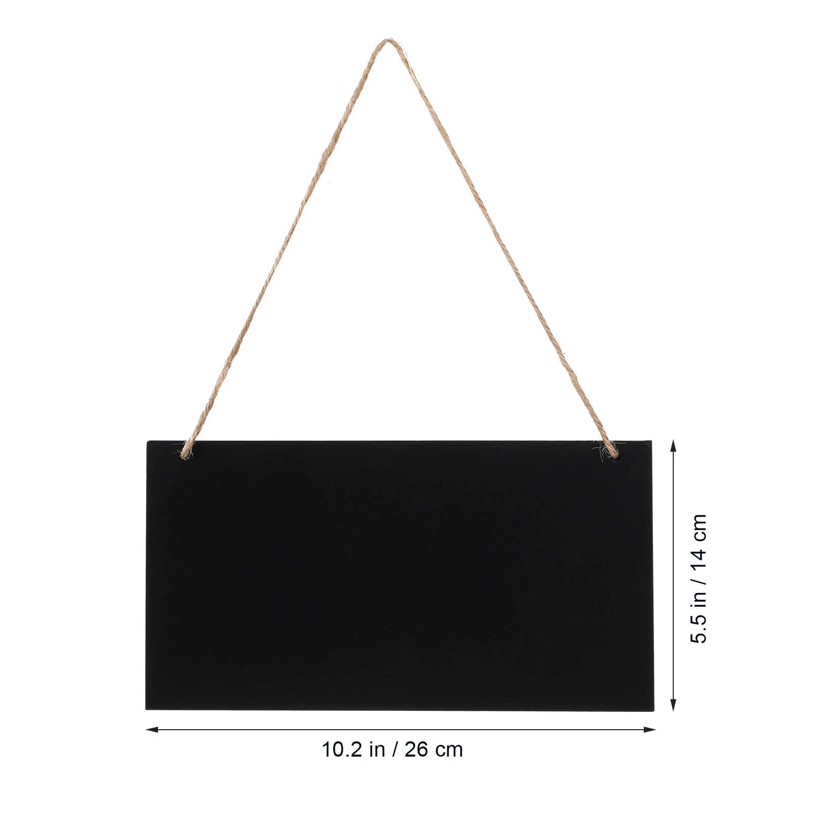 Erasable Mini Hanging Sign Rectangle Chalkboard Display Hanging Board Wedding Decor Blackboards Display For Message Marker