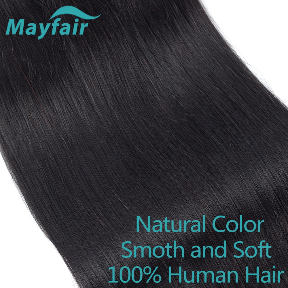 Peruaanse 100% Human Hair Straight Bundels Weven Weave Voor Zwarte Vrouwen 3 4 Bundels Deal Natuurlijke Bundel Hair Extensions 32 inch