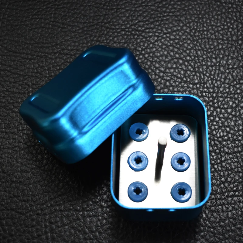 Dental-Desinfektionsbox für Scaler-Spitzen, Autoklav-Sterilisator für Mundpflegegeräte, zufällige Farbe, 6 Löcher – Detail 7