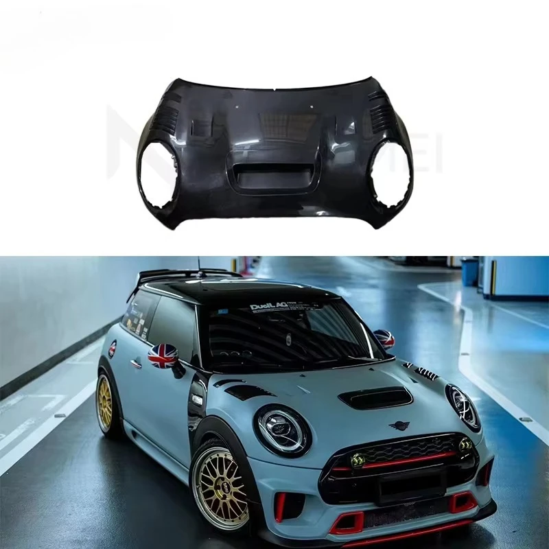 

2025 NEW For BMW Mini F54 F55 F56 Carbon Fiber Engine Hood Body Kit Engine Cover