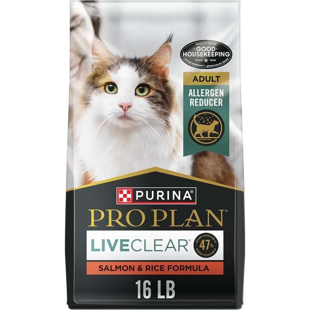

Сухой корм для взрослых кошек LiveClear Cat, снижающий аллергенное воздействие, с лососем и рисом