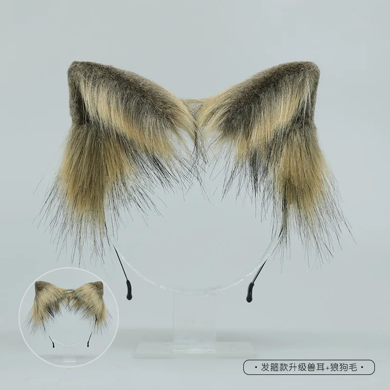 Bandeau de sauna oreilles de renard Kawaii Anime, coiffure d'oreille de renard, accessoires pour cheveux JK Girl, fausse fourrure, oreille de chien et de chat, cerceau, épingle à cheveux, vêtements de sauna pouvez-vous aru