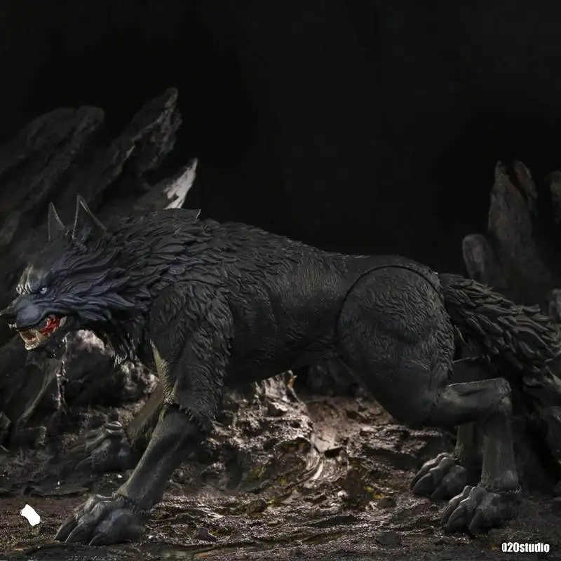 

Подлинные игрушки-рыбки D20studio Giant Wolf Mount, базовое издание, экшн-фигурка, двуглавая резьба, настольный орнамент, коллекционная модель