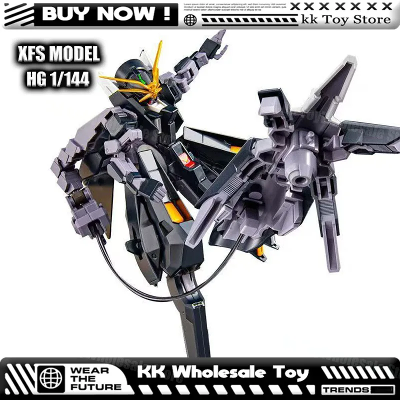 XFS HG 1/144 Rx-124 Tr-6 特別版ウンドワート黒白組立モデルキットアニメアクションフィギュアロボットプラスチックモデルおもちゃ