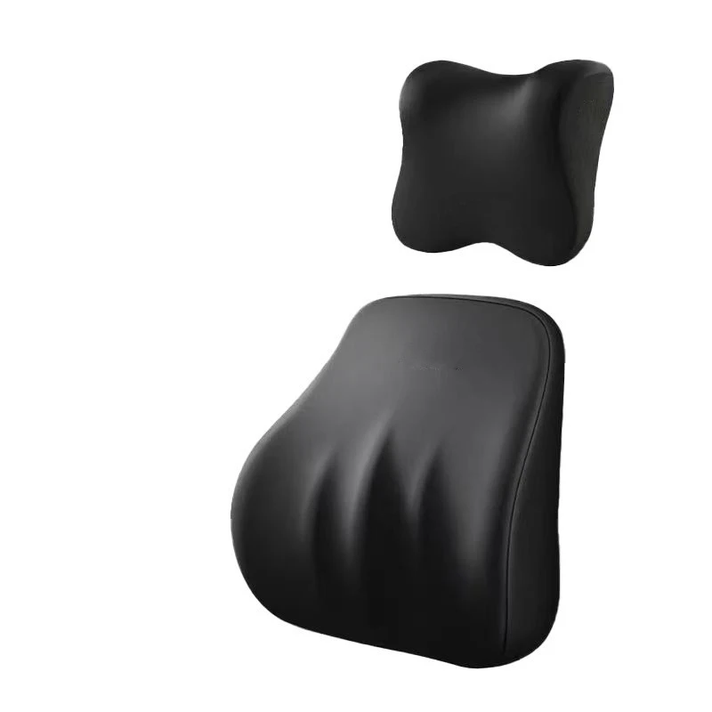 

Car Headrest Lumbar Support Foam Slow Rebound Enlarged Heightened Pillow Ergonomic Neck Shoulder Protective Cushion Auto