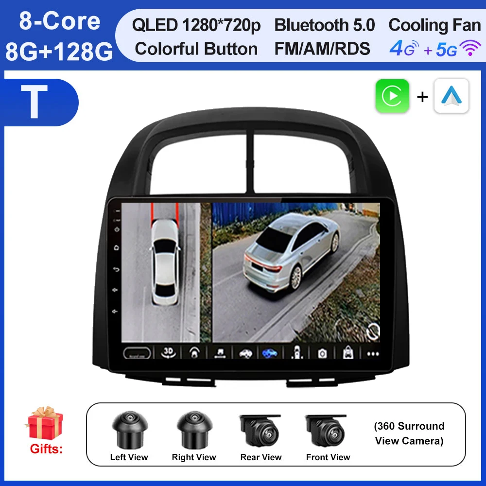 Draadloze CarPlay Android Auto Radio Auto Multimedia GPS Video Voor Subaru Justy Toyota Passo Daihatsu Boon Sirion 2007-2013 tool