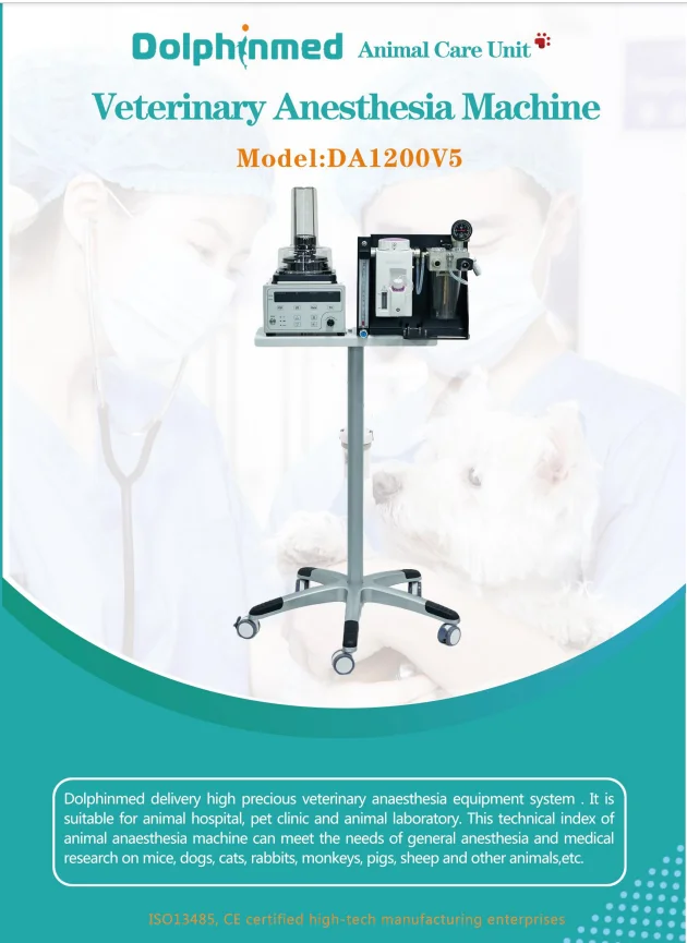 

Medical veterinary gas anesthesia machine vet anesthesia equipments for pet cat dog Animal