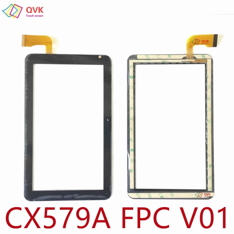 Black For 7Inch CX579A FPC V01 Tablet PC Capacitive Touch Screen Digitizer Sensor External Glass Panel