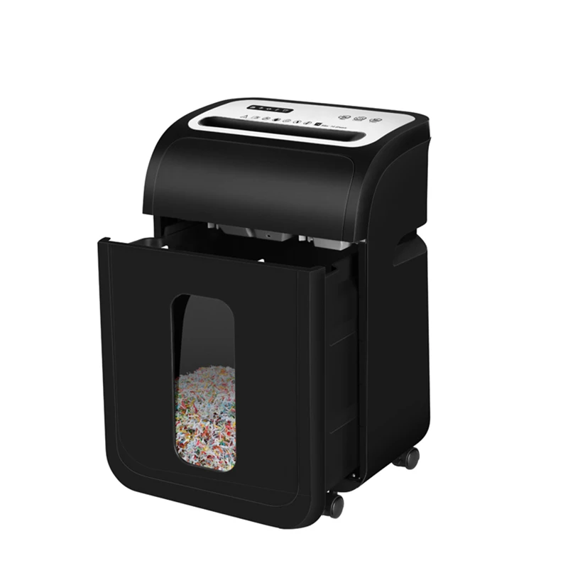 OS1501-14M 14 Sheet Micro Cut P-4 Security Level Paper Shredder Machine Heavy Duty For Office