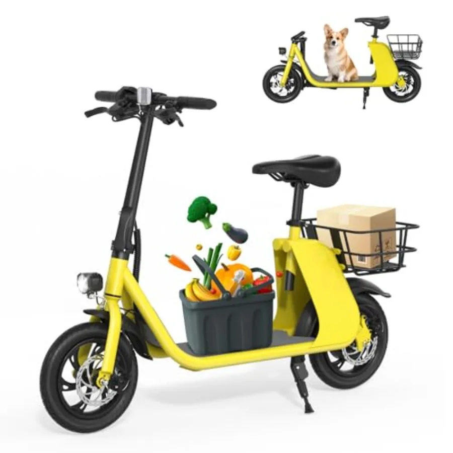 

Электросамокат с сиденьем для взрослых, мотор 450 Вт, складной, с LCD-дисплеем, скорость до 25 км/ч, запас хода 32 км, максимальная нагрузка