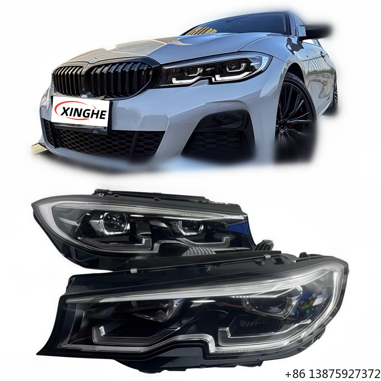 

Дневные ходовые огни (ДХО) для BMW 3 серии G28 G20, левые и правые, 20-22, фары 320 325 330 335, светодиодная автомобильная система освещения