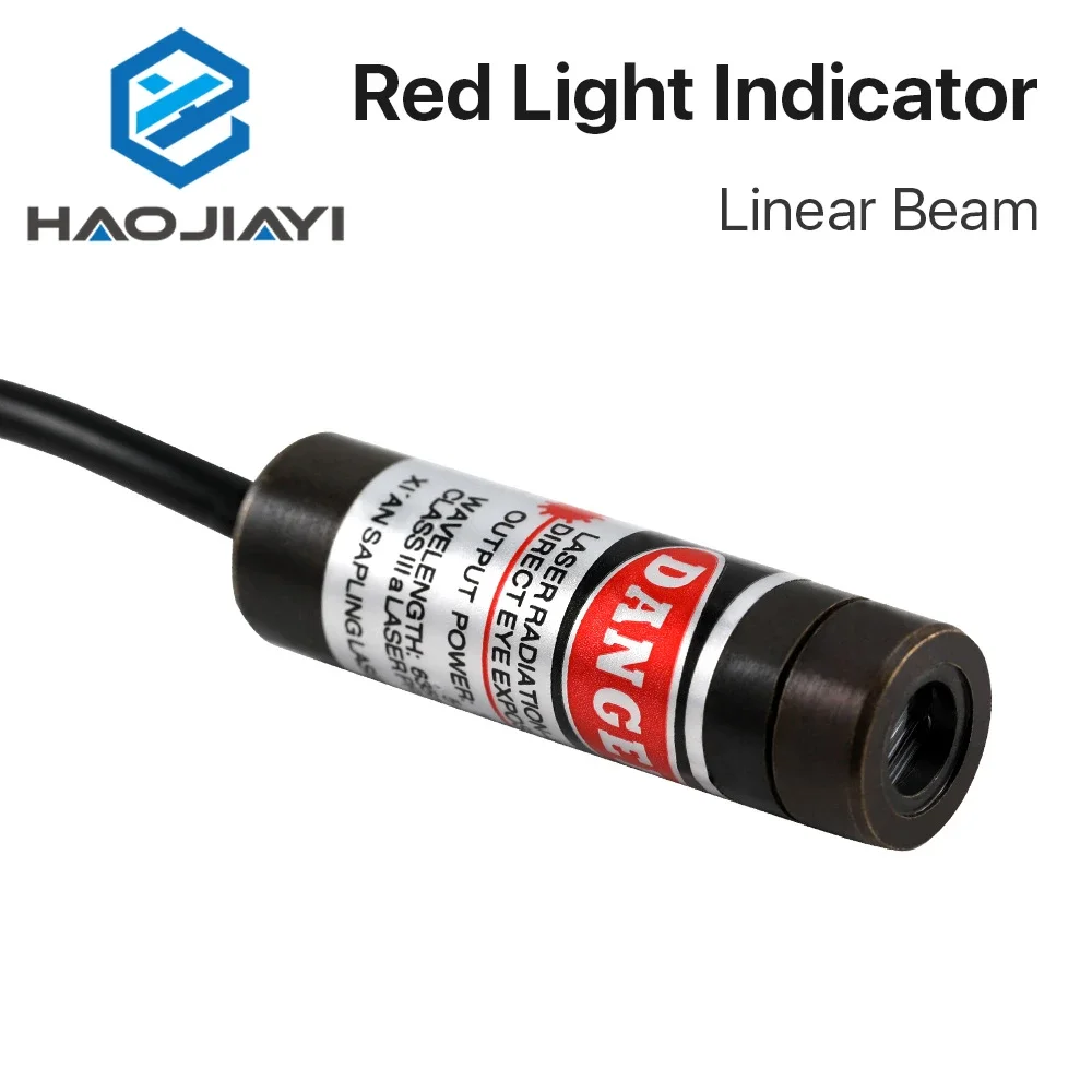 650nm Red Light Indicator Linear Beam 25*110mm & 12*40mm 5V Adjustable Laser Beam Module for Stone Cutting Machine