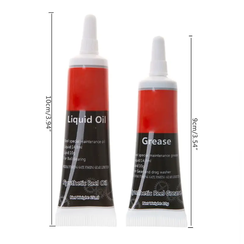 2Pcs Fishing Lubricating Grease Fishing Reel Special Lubricant Oil Fishing