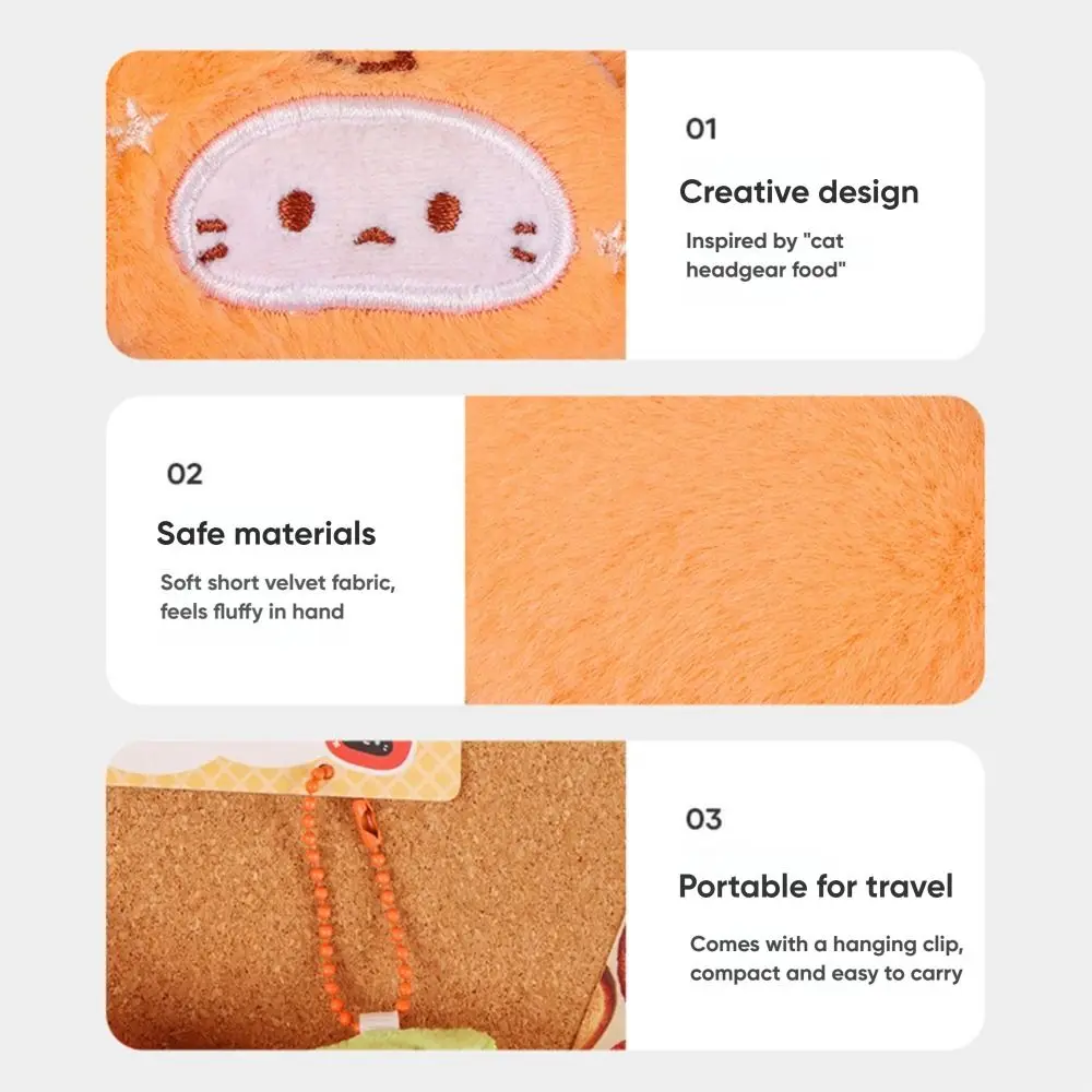 Portachiavi con gatto di peluche multicolore, decorazione per auto, gatto dei cartoni animati, coppie, borsa, ornamento, dolce e morbido, gattino, bambola, portachiavi, giocattoli regalo