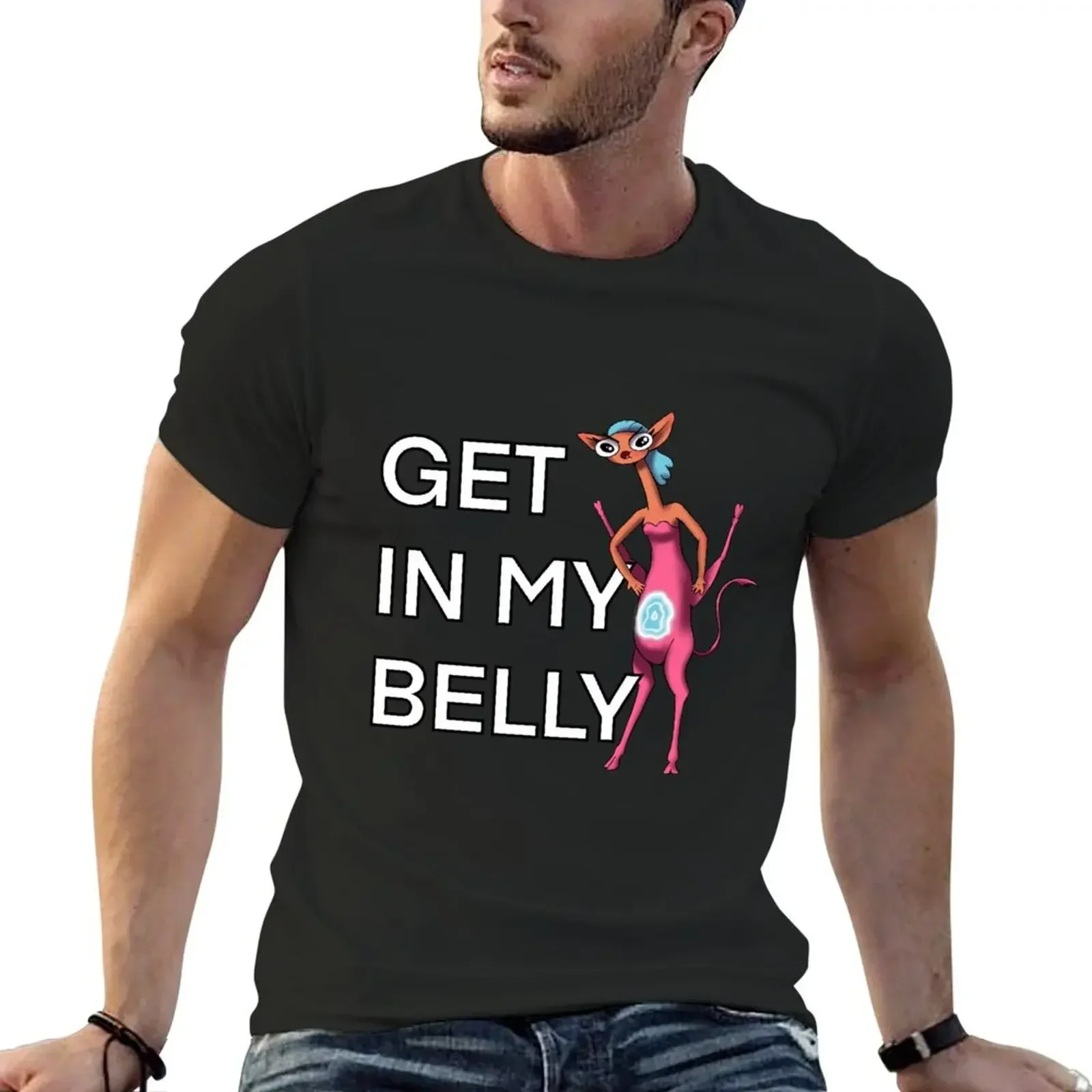 

Get in My Belly Glendale Centaurworld T-Shirt anime tshirt heavyweights clothes for men