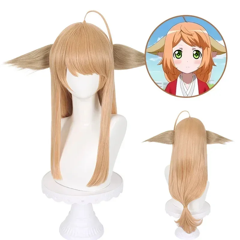 أنيمي الثعلب الروح صانع الثقاب توشان سوسو تأثيري حلي شعر مستعار مع آذان الأرجواني Hanfu تنورة امرأة Kawaii هالوين البدلة6؛ d'3، h'7.b؛