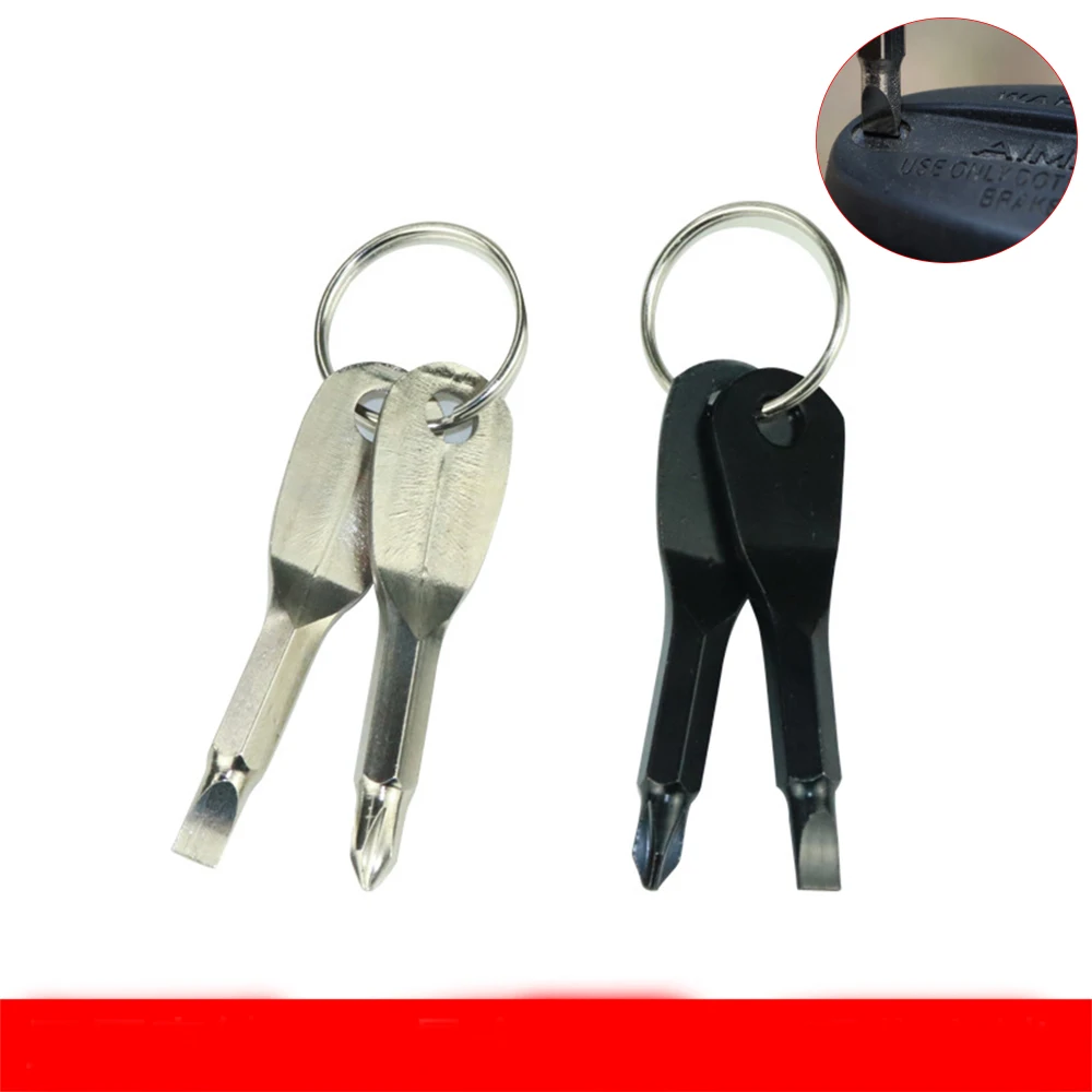 1set Multitool Pliers Knife Keychain Screwdriver Outdoor EDC Personal Tool Repair Install Keyring  Screwdriver Keychain
