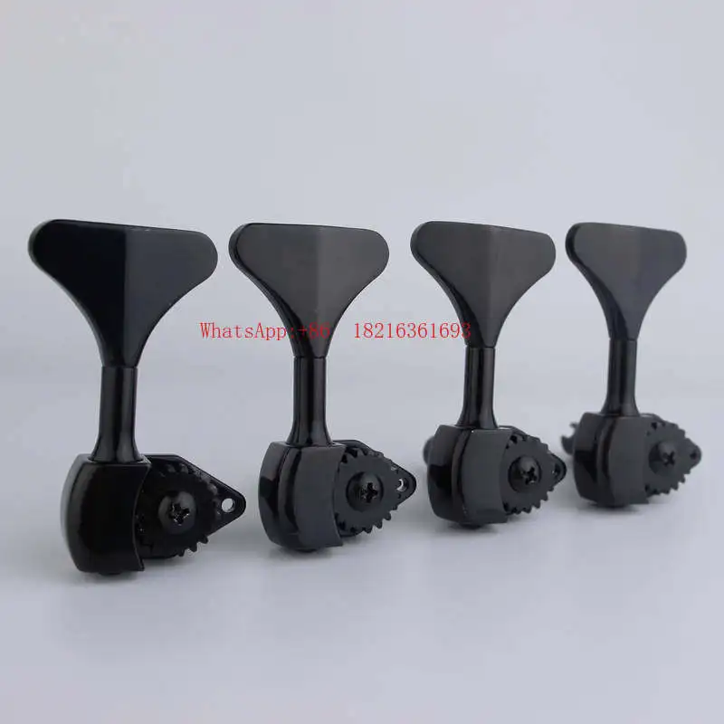 Electric Bass Button Accessory Black Head Button Scroll Wheel