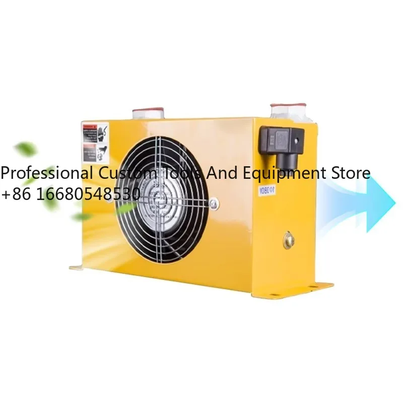 4LKHydraulic Oil Radiator AH0608T -60L/min Hydraulic Oil Radiator Suitable for Small Excavator Hydraulic Stations Etc