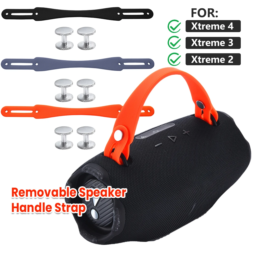 Abnehmbares Silikon-Lautsprechergriffband, Rutschfester Tragegurt, Zubehör, Starker Handgriff für JBL Xtreme 4 Tragbaren BT-Lautsprecher