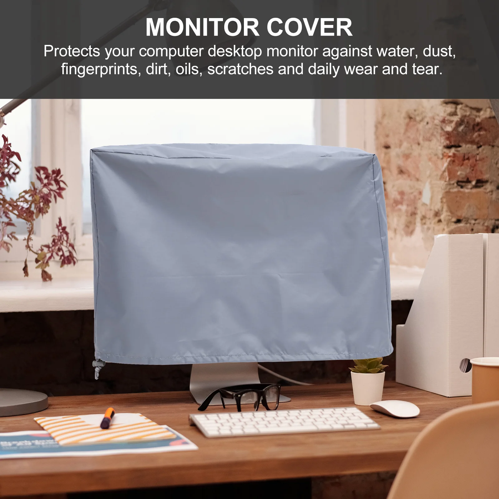 Protective Cover Television Monitor for Laptop Desktop Monitors Computer Screen Protector Oxford Cloth Dust