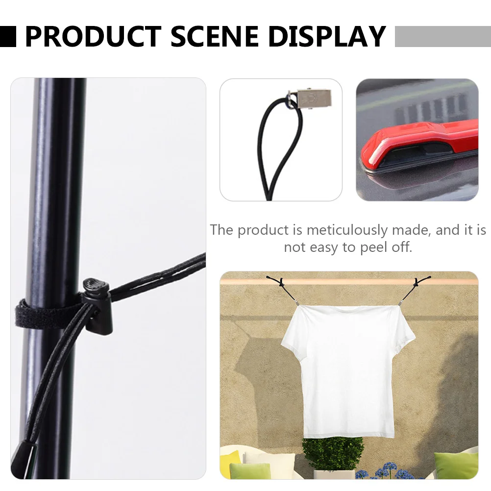 

4 pcs Background Plate Clips Multi-Functional Elastic Photography Clamps Fixed Clothes Windproof Clamps For Studio Setup Hanging