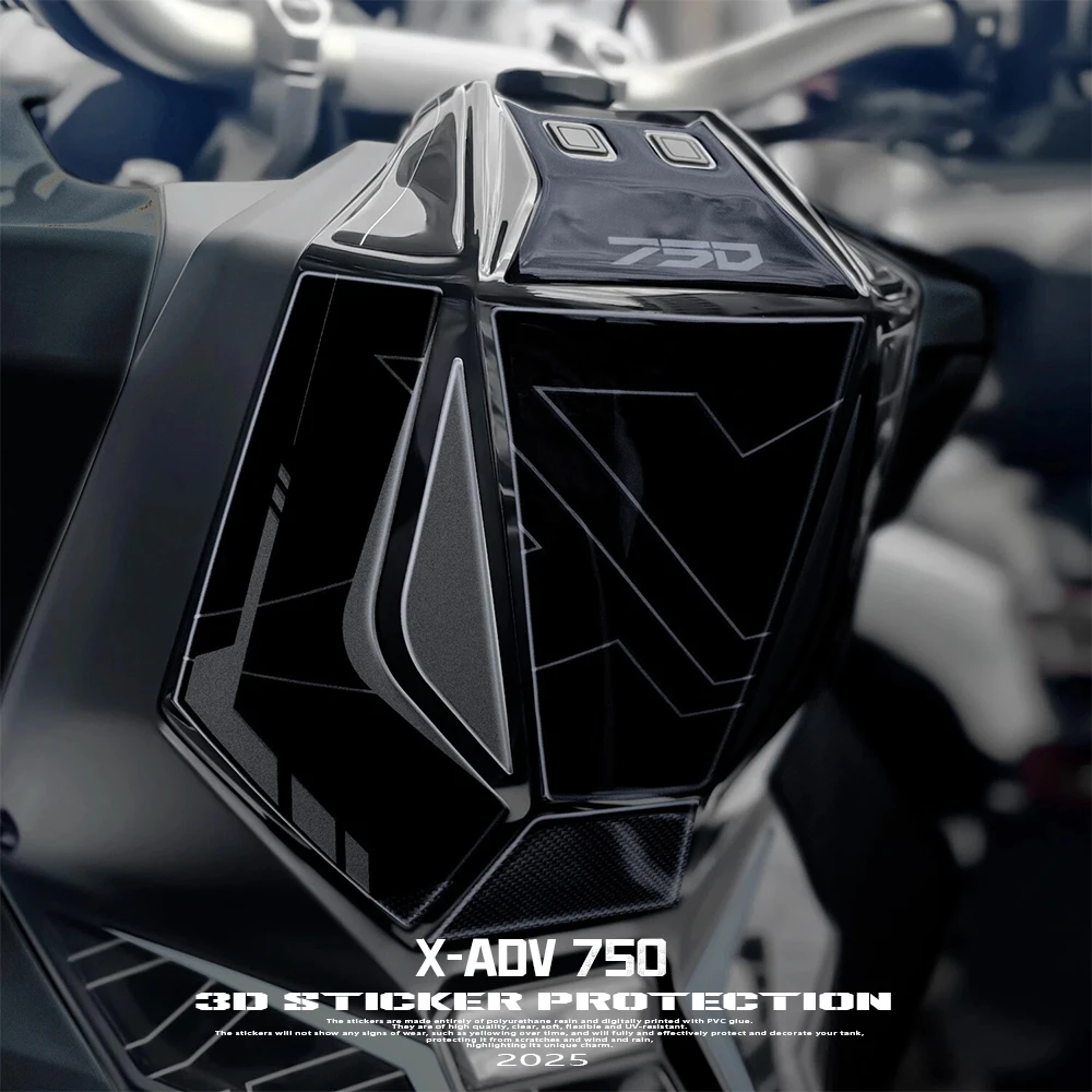 

3D эпоксидная наклейка, защита для X-ADV 750 2026 XADV 750 2025, аксессуары, комплект наклеек на зону зажигания