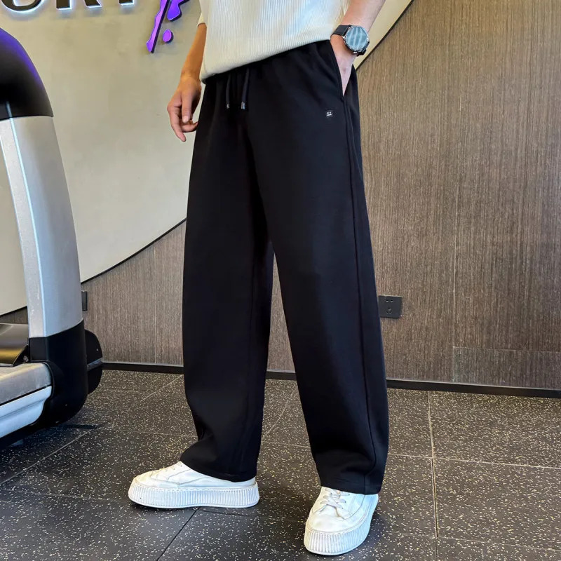 

Мужские повседневные брюки American Sle Loose Casual Pants в стиле Old Money, драпированные брюки-кюлоты, удобные дышащие хлопковые брюки