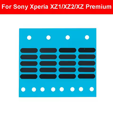 Top Bottom Dust Net Ear Speaker Earpiece Mesh Grid With Adhesive Sticker For Sony Xperia XZ Premium XZP G8141 G8142 XZ1 XZ2