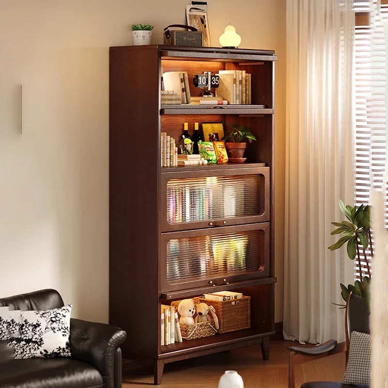 Tall Storage Cabinet Boekenplanken Wooden Infant Fashionable Boekenplanken  For Room Corner Estantes Organizadores Furniture