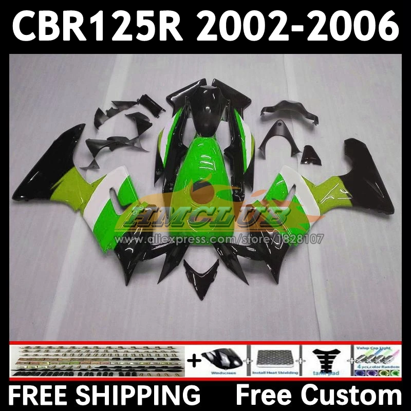 +Tank For HONDA CBR-125R CBR125RR CBR 125 125R light green 91No.96 CBR125R 02 03 04 05 06 125CC 2002 2003 2004 2005 2006 Fairing