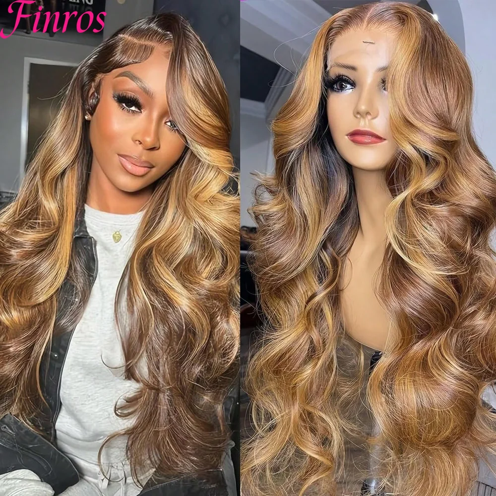 

Парик Highlight Wig 36 дюймов, 13x4 HD Lace Wig, 13x6 HD Lace Frontal Wig, медово-русый, с эффектом Body Wave, из натуральных человеческих волос, для женщин