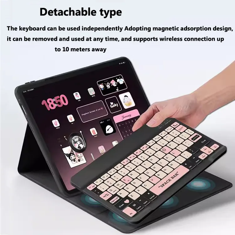 for Amazon Fire MAX 11inch Fire HD 10 Plus 2023 ForAmazon Fire HD 10 2021 2023 Ultra Thin Slim Wireless Bluetooth Keyboard Case