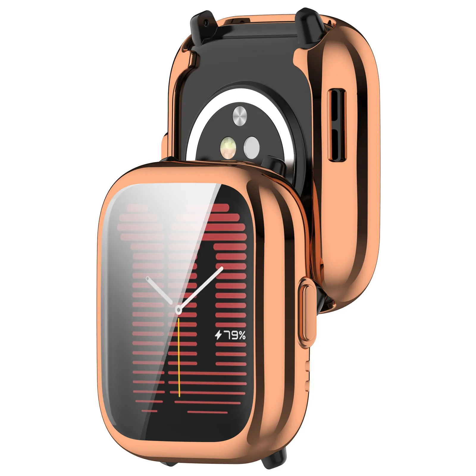 TPU Soft Cover Protective Electroplated Protector Case for Huami Amazfit Active