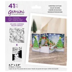 AliliArts Christmas Cottage Metal Cutting Dies and stamp Scrapbook paper craft knife mould blade punch stencils dies 2022