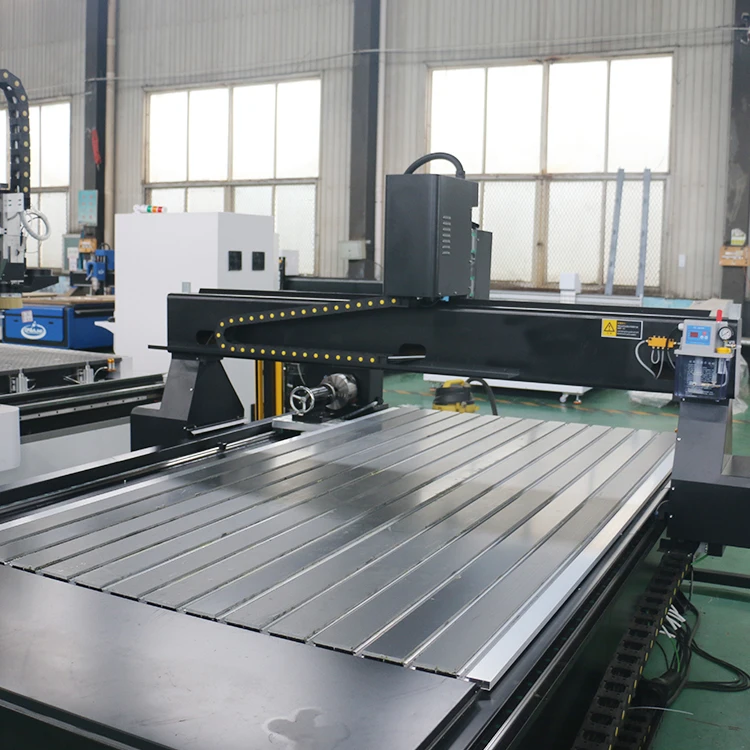 1325 4*8ft 3 Axis 4 Axis Wood Router dengan Perangkat Rotary untuk Silinder Kaki Meja Mesin Router CNC 3D