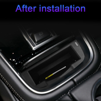 Car QI Wireless Charger For Porsche Panamera 2017~2019 2020 2021 2022  wireless phone charger charging phone holder accessories