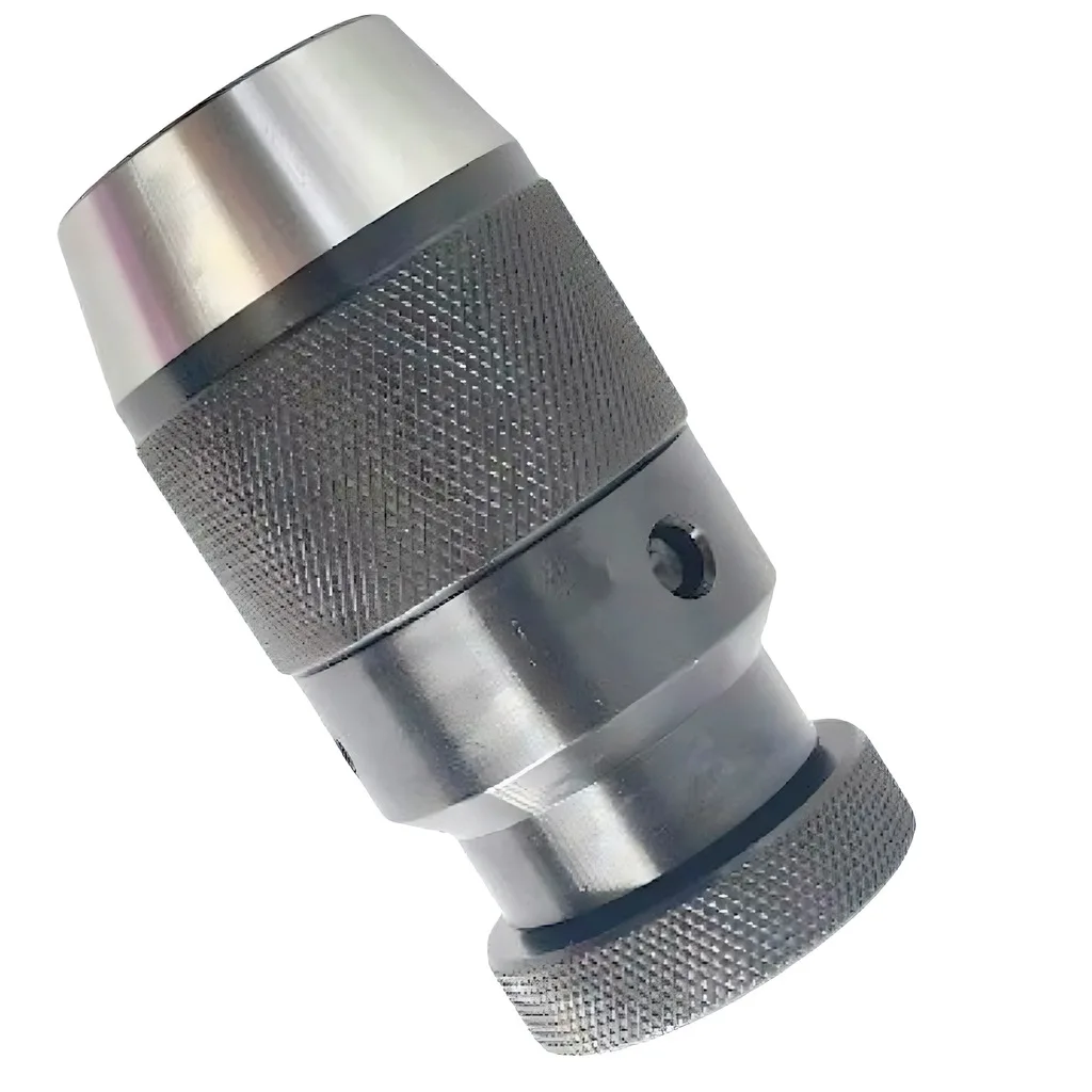 Self-tightening Self-locking Drill Chuck 0-13mm B16 Medium + MT2-B16 Connector, Metric Thread