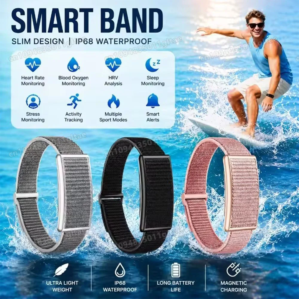 Smart Watch Men Women Fitness Smart Bracelet Sports Band Heart Rate Blood Pressure Monitor Waterproof Multifunction Watch PKHT30