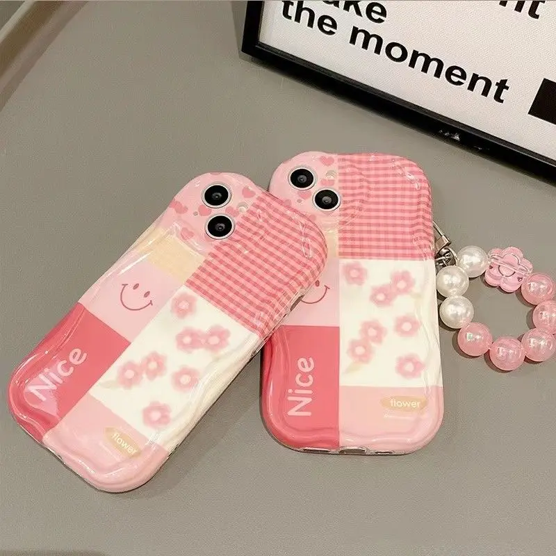 Label Flower Phone Case For Samsung Galaxy A15 A14 5G A13 4G A21S A22 A23 A04S A04 A04E A02 A02S A03 Core Soft Cover