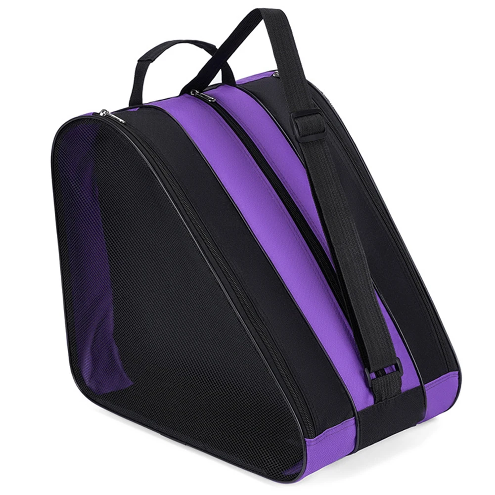 Sac de patins à roulettes sac de chaussures de patin à glace sangle réglable sac de bottes de neige de Ski sac à bandoulière de patinage sur glace en tissu Oxford pour les Sports de Ski