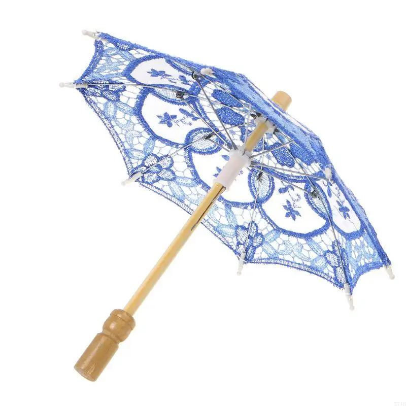 77JB 15 para Parasol paraguas encaje bordado para fiesta bodas Decoración fiesta bodas para paraguas 5 a
