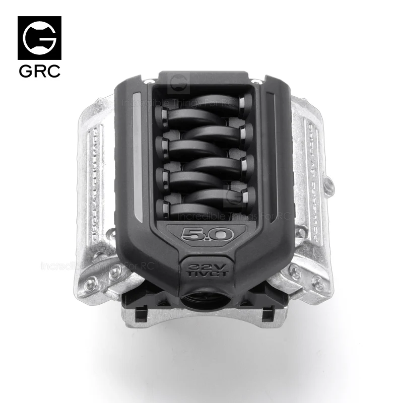 GRC F11 V8 Simulated Engine Motor Heat Sink Cooling Fans for 1/10 RC Crawler 35-38mm Motor Cooling Fan Upgrade Part #GAX0134A