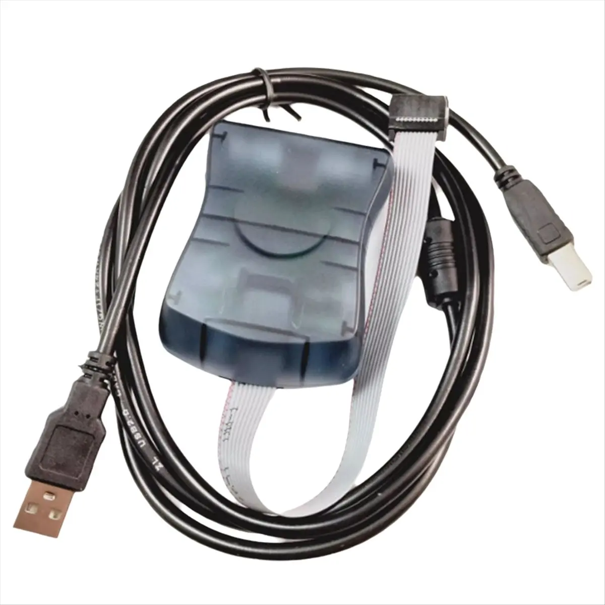 AB30 STK500 AVR ISP Downloader Download Cable Programmer Compatible with for STK500 AVRISP MKII X