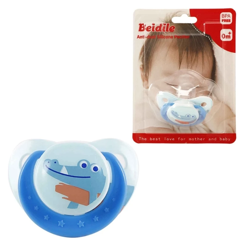 

Funny Silicone Baby Pacifiers Dummy Nipple Toddler Pacifier Teether Soother Teat for Babies Pacifier Gift 0-3 Years