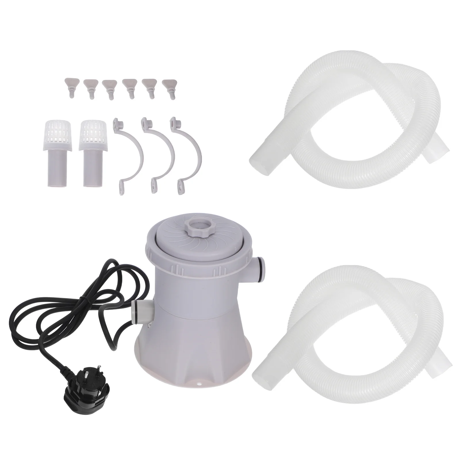 

Electric Pool Filter Pump Automatic Circulation Filtration Quiet Energy Saving Indoor Outdoor Swimming Pools Clean Water